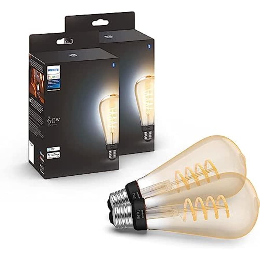 Philips Hue White Ambiance Dimmable Smart Filament ST23, Warm-White to Cool-White LED Vintage for $103