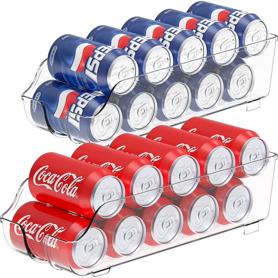 SimpleHouseware Soda Can Organizer 2-Pack for $13 SimpleHouseware Soda Can Organizer 2-Pack for $13