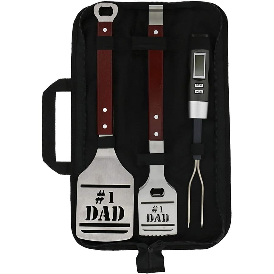 Panoware 4-Piece Father's Day BBQ Grill Tool Set for $20