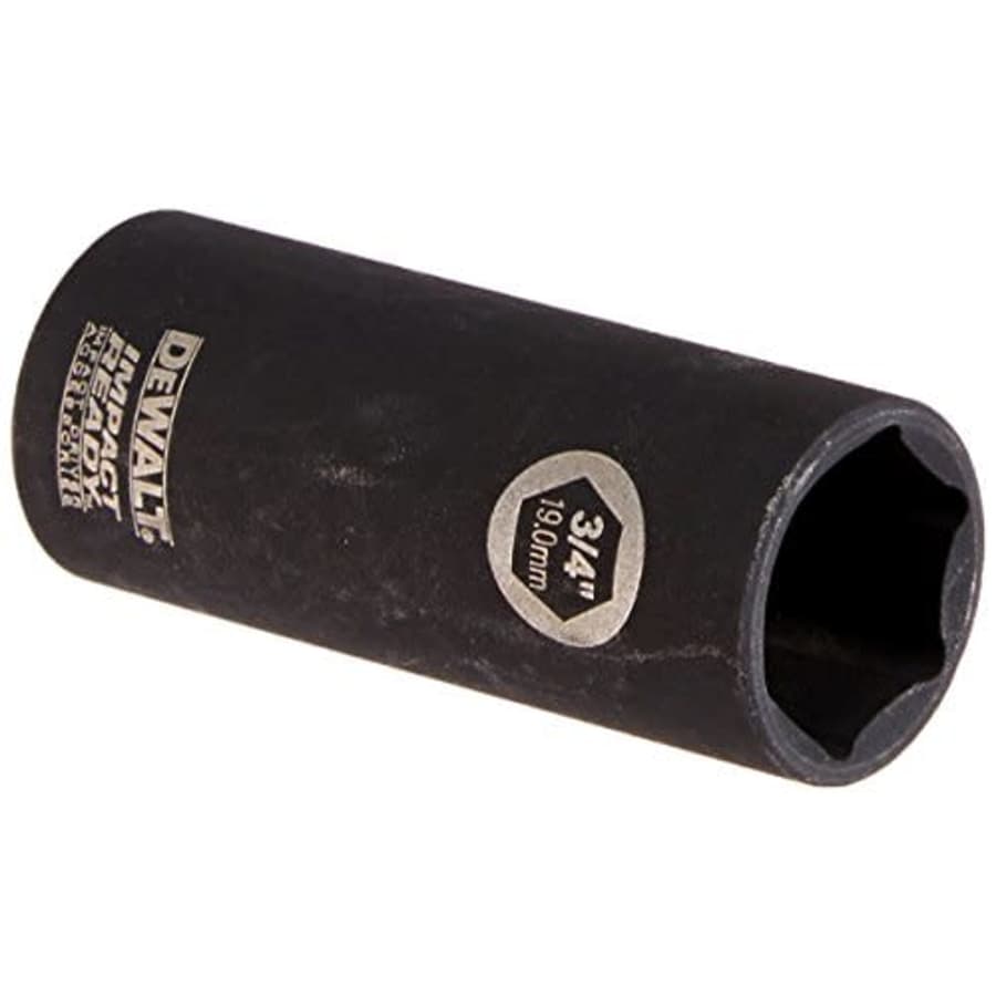 DEWALT DW2290 3/4-Inch IMPACT READY Deep Socket for 3/8-Inch Drive for $7 DEWALT DW2290 3/4-Inch IMPACT READY Deep Socket for 3/8-Inch Drive for $7