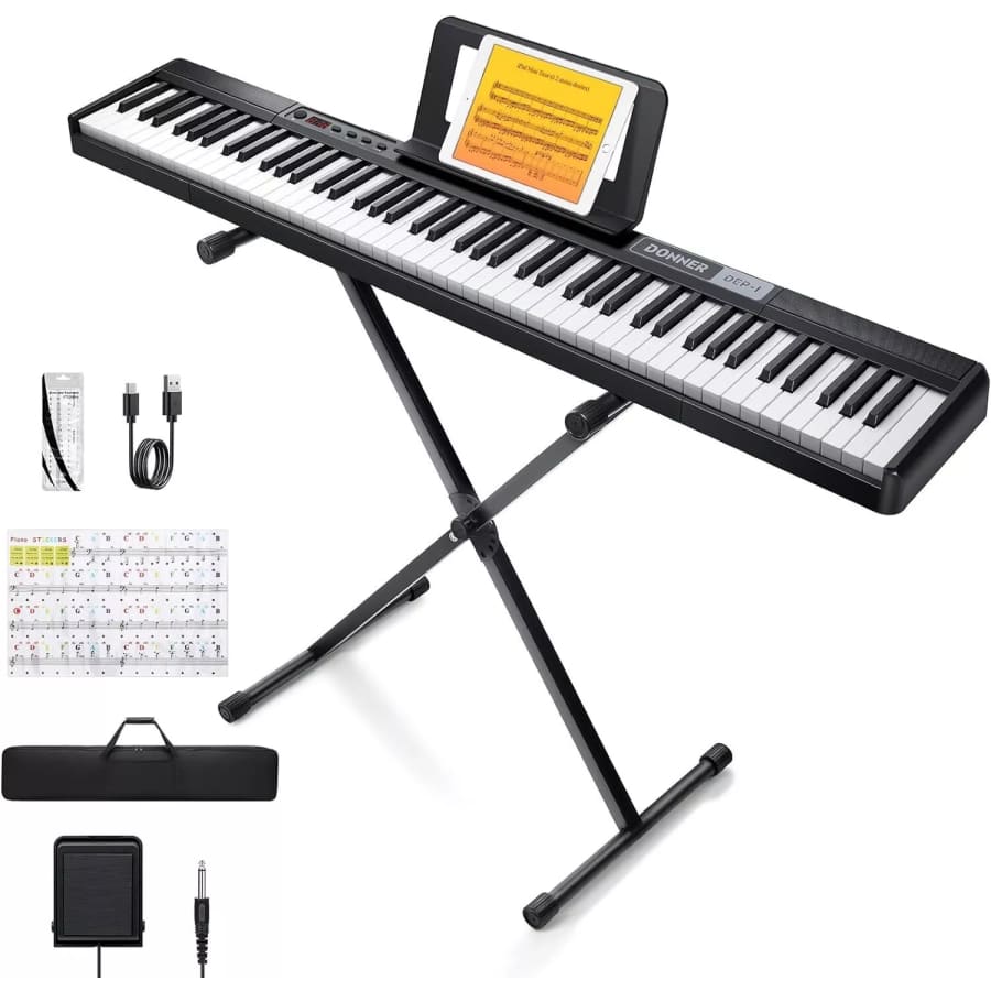 Donner DEP-1 Digital Piano Keyboard for $88