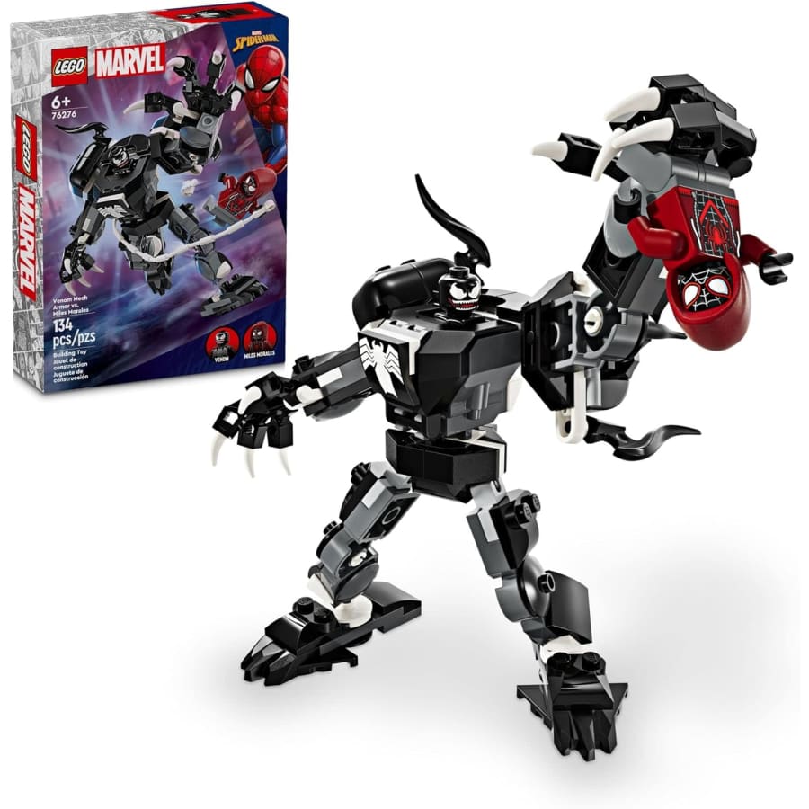 LEGO Marvel Venom Mech Armor vs. Miles Morales for $10 LEGO Marvel Venom Mech Armor vs. Miles Morales for $10