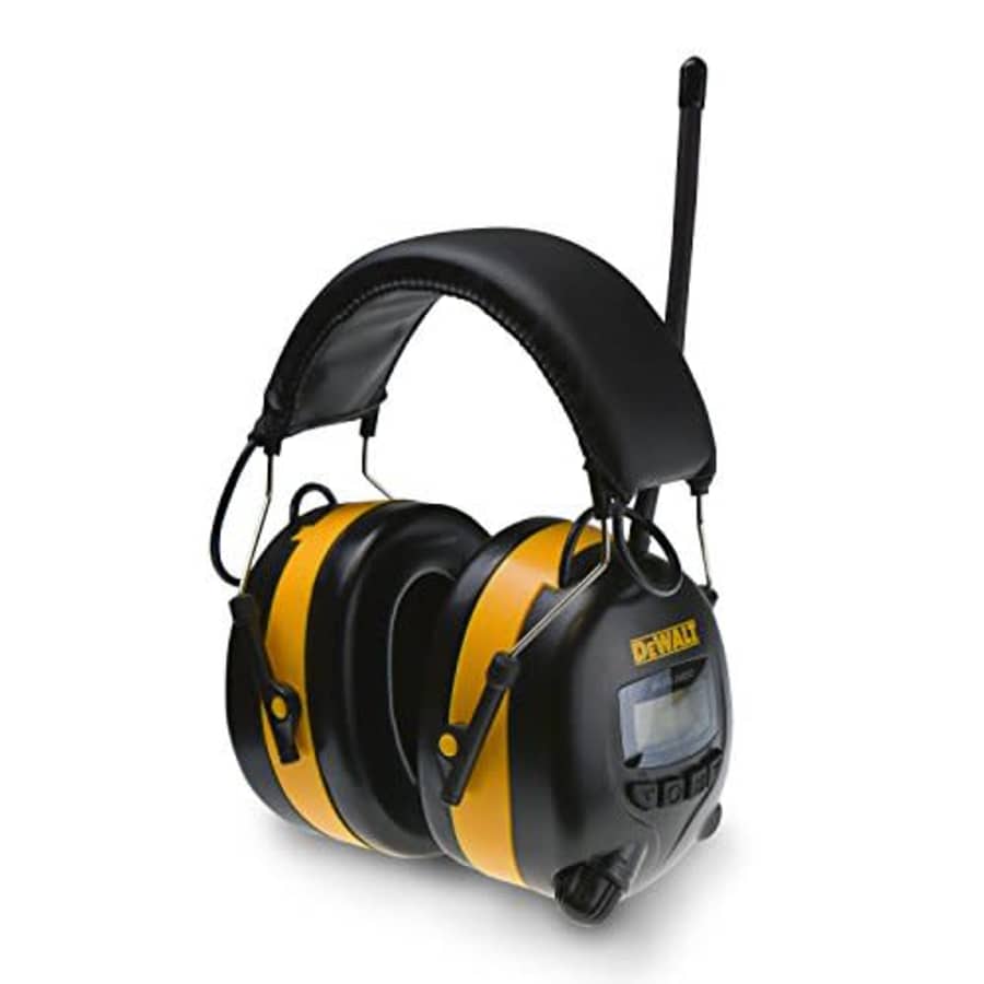 DeWalt Industrial Safety Electronic Hearing Muff for $70 DeWalt Industrial Safety Electronic Hearing Muff for $70