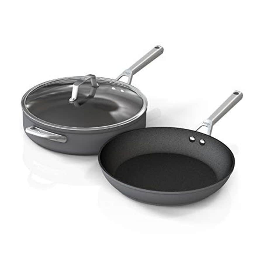 Ninja C33000 Foodi NeverStick Premium Hard-Anodized 3-Piece Cookware Set for $100 Ninja C33000 Foodi NeverStick Premium Hard-Anodized 3-Piece Cookware Set for $100