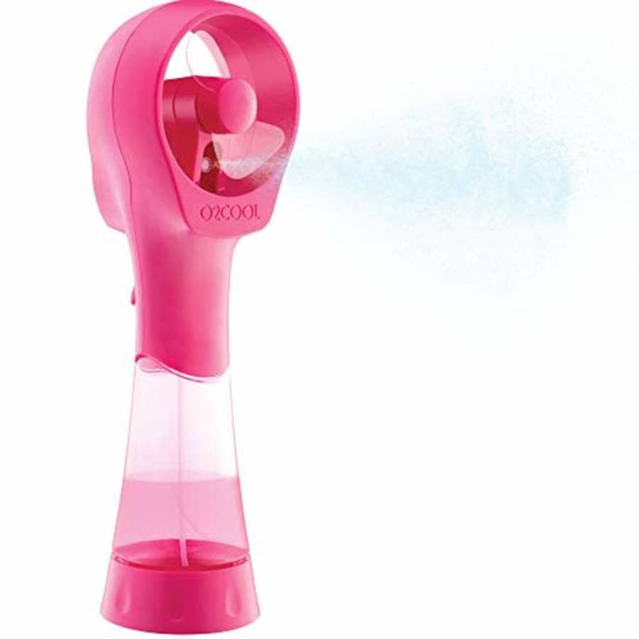 O2COOL Elite Misting Fan, Raspberry for $15 O2COOL Elite Misting Fan, Raspberry for $15