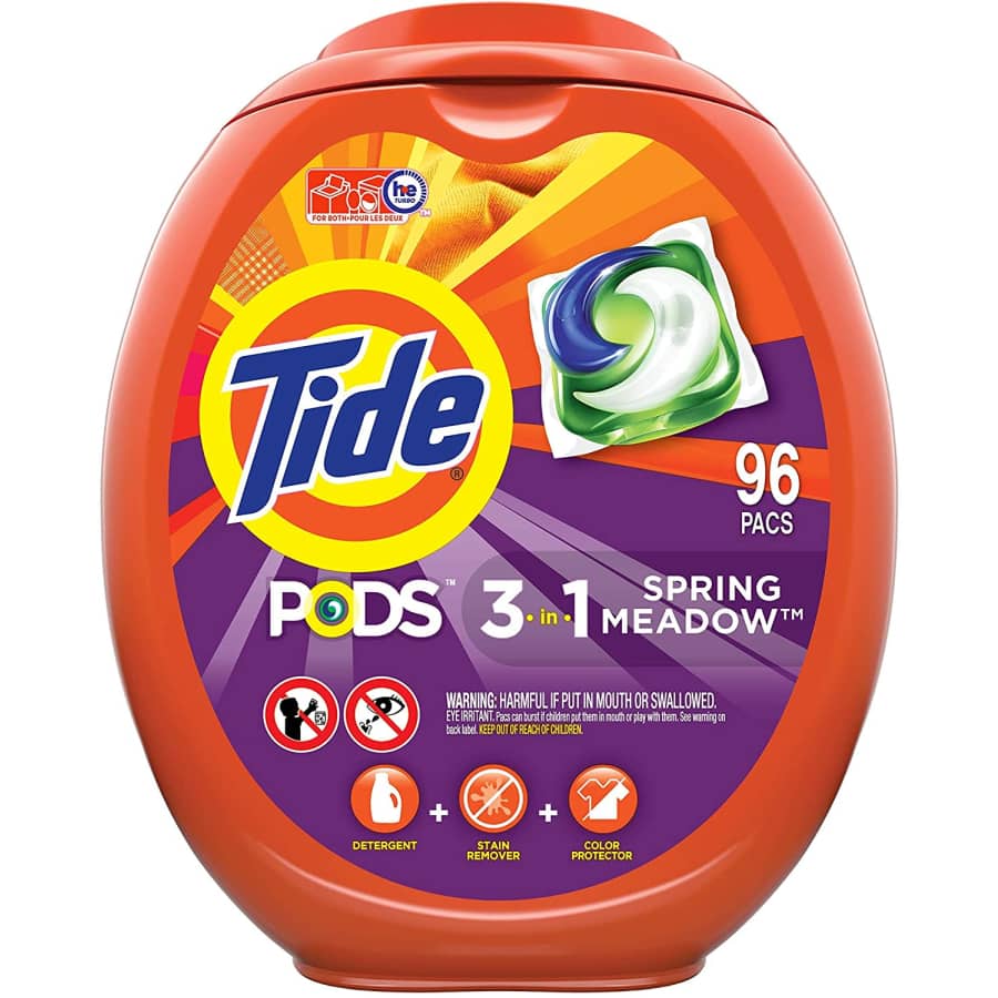 Tide PODS 92-Count Laundry Detergent Liquid Pacs for $38