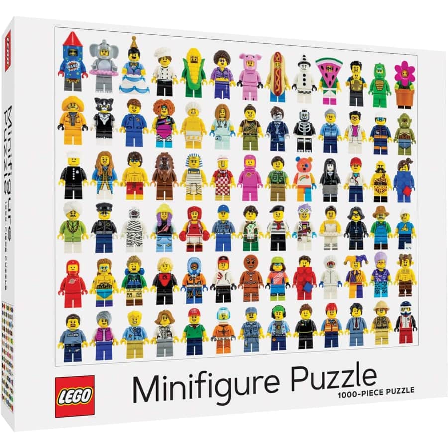 LEGO Minifigure 1,000 Piece Puzzle for $10 LEGO Minifigure 1,000 Piece Puzzle for $10