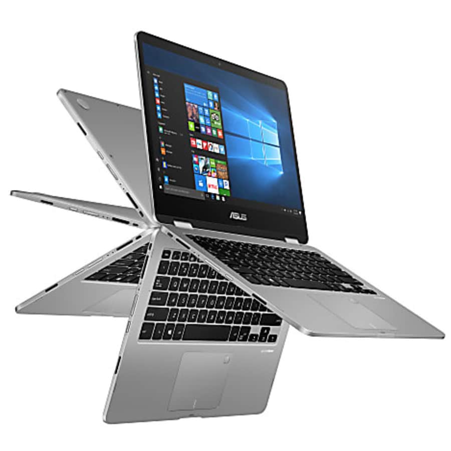 Asus Vivobook Flip 14 Celeron Gemini Lake 2-in-1 14" Touch Laptop for $270 Asus Vivobook Flip 14 Celeron Gemini Lake 2-in-1 14" Touch Laptop for $270