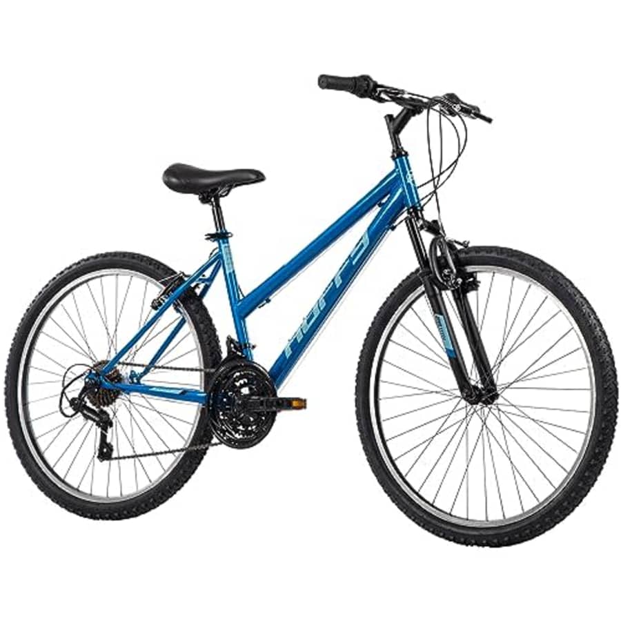 Huffy Stone Mountain 21-Speed Hardtail Ladies Mountain Bike, 26-inch, Blue for $260