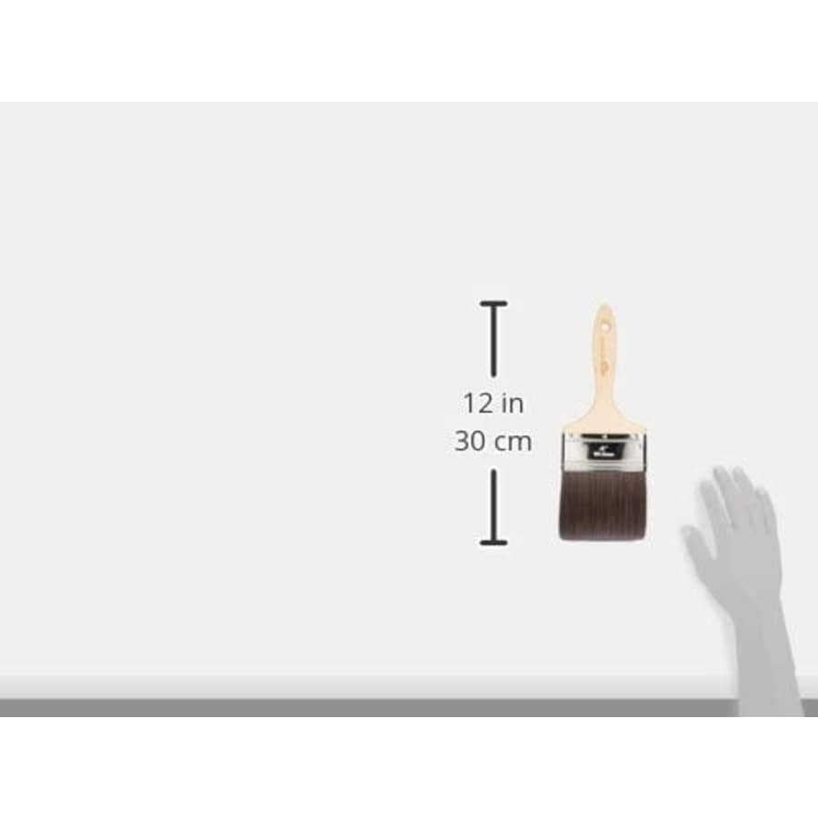 Amazon Basics 4" Flat Edge Master Pro Paint Brush for $12 Amazon Basics 4" Flat Edge Master Pro Paint Brush for $12