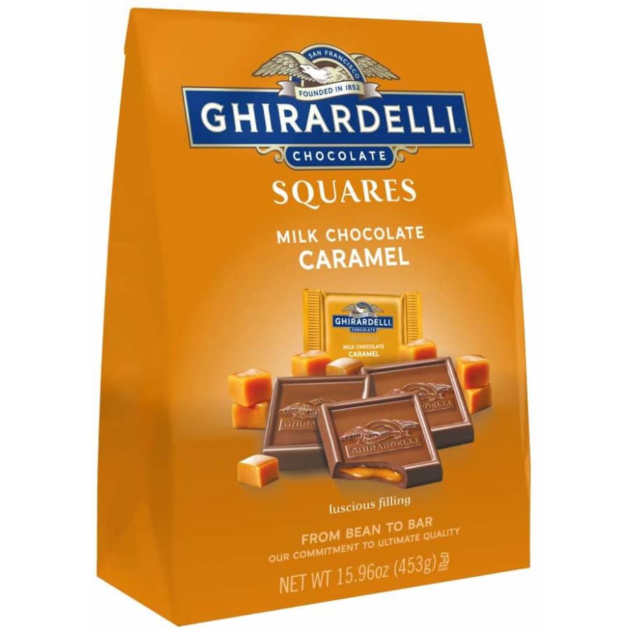 Ghirardelli 15.96-oz. Milk Chocolate Caramel Squares for $22