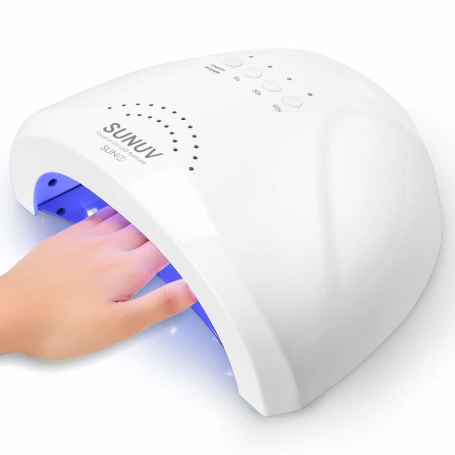 SunUV 48W LED UV Nail Lamp for $33