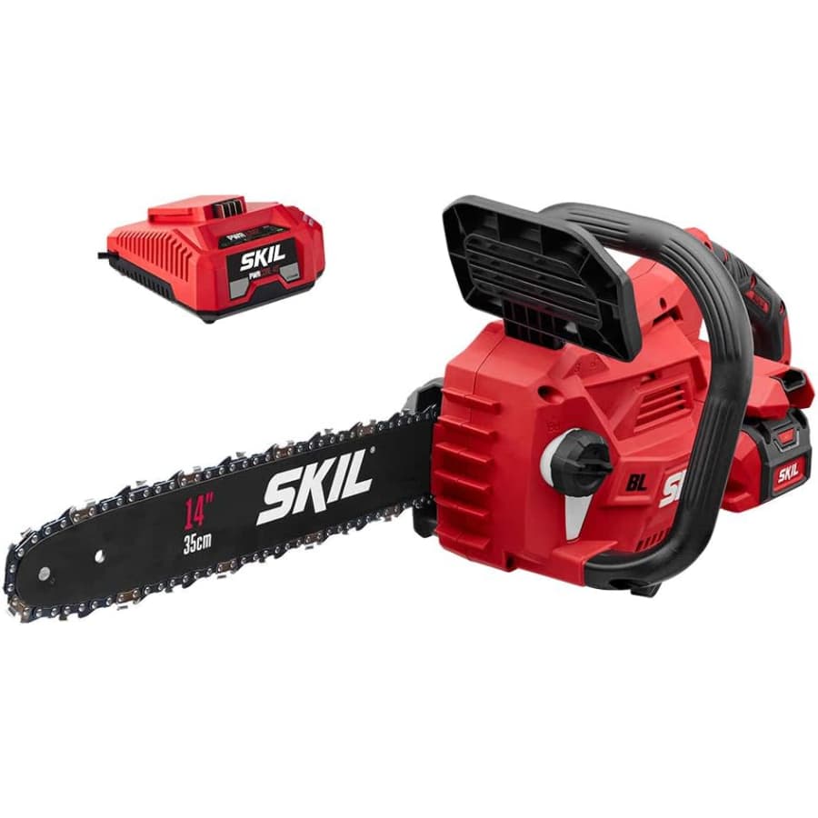 SKIL PWR CORE 40 Brushless 40V 14" Lightweight Chainsaw Kit: $149 SKIL PWR CORE 40 Brushless 40V 14" Lightweight Chainsaw Kit: $149
