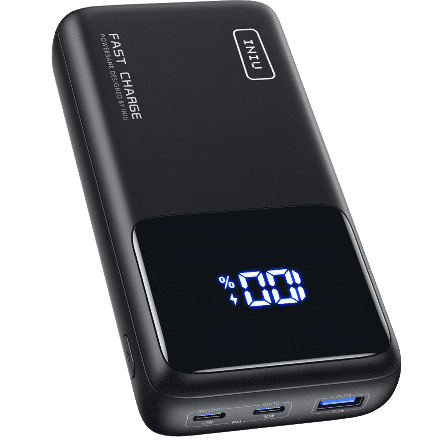 Iniu B63 100W 25,000mAh USB / USB-C Power Bank for $54