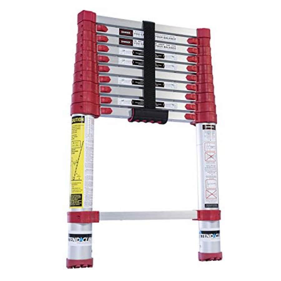 Xtend & Climb Home Series New 2019, 760P+ Telescoping Extension Ladder 10.5 ft, Type II Rated up to for $250 Xtend & Climb Home Series New 2019, 760P+ Telescoping Extension Ladder 10.5 ft, Type II Rated up to for $250