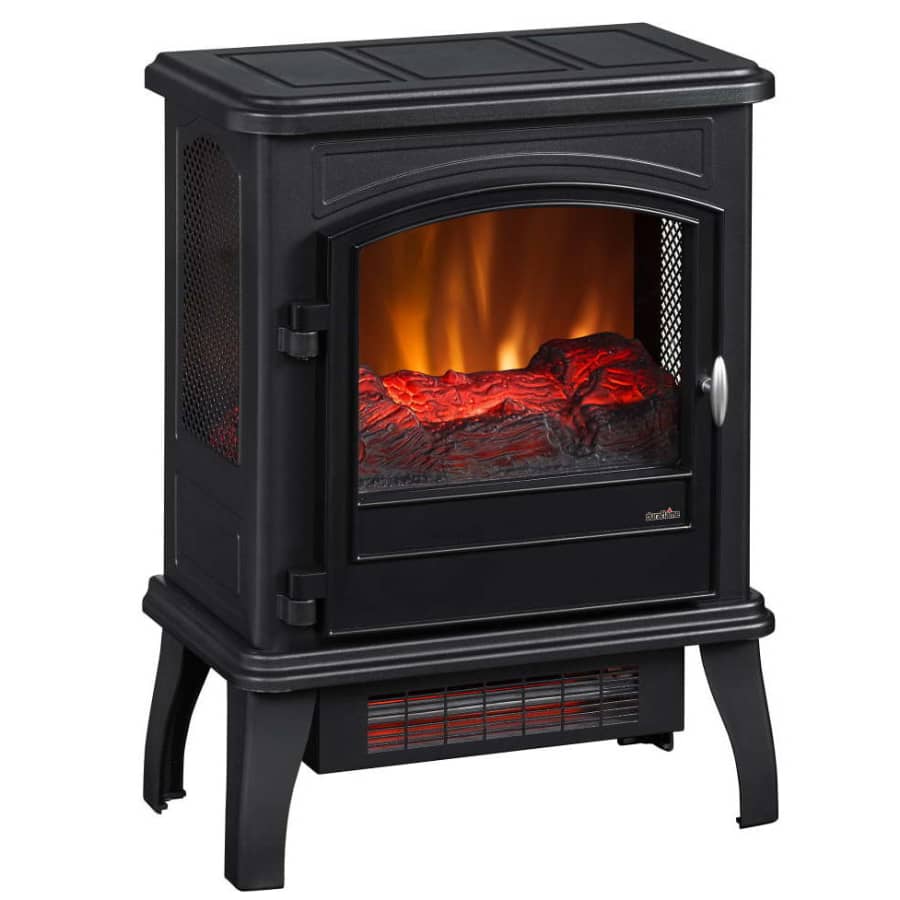 Duraflame 5,200-BTU Infrared Quartz Electric Fireplace Stove Heater for $78