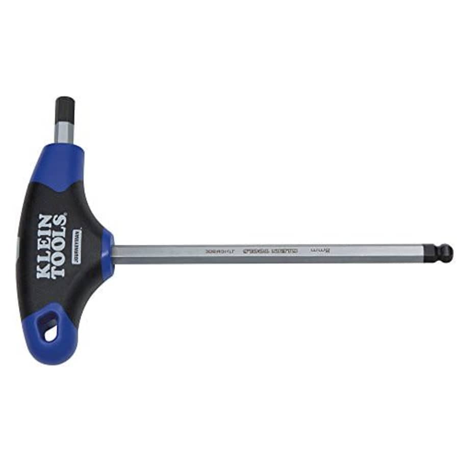Klein Tools JTH6M5BE 5 mm Ball Hex Journeyman T-Handle 6-Inch for $7 Klein Tools JTH6M5BE 5 mm Ball Hex Journeyman T-Handle 6-Inch for $7