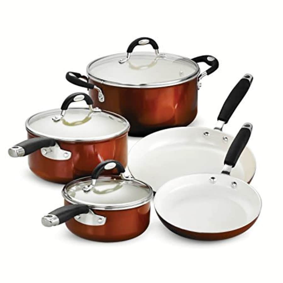 Tramontina Cookware Set Ceramic 8-Piece, 80110/219DS for $160