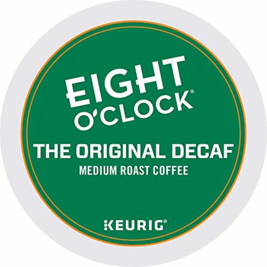 Eight O'Clock Coffee The Original Decaf, Single-Serve Keurig K-Cup Pods, Medium Roast Coffee, 72 for $36 Eight O'Clock Coffee The Original Decaf, Single-Serve Keurig K-Cup Pods, Medium Roast Coffee, 72 for $36