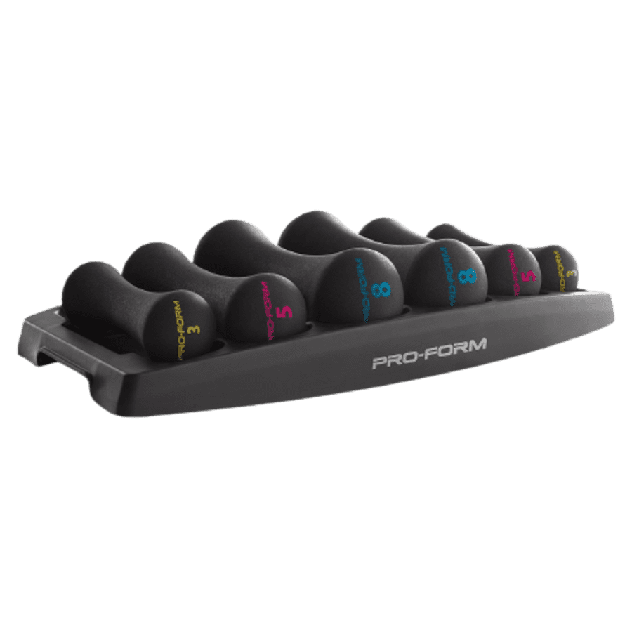 ProForm 32-lb. 6-Piece Neoprene Dumbbell Kit for $50 + $10 Kohl's Cash ProForm 32-lb. 6-Piece Neoprene Dumbbell Kit for $50 + $10 Kohl's Cash