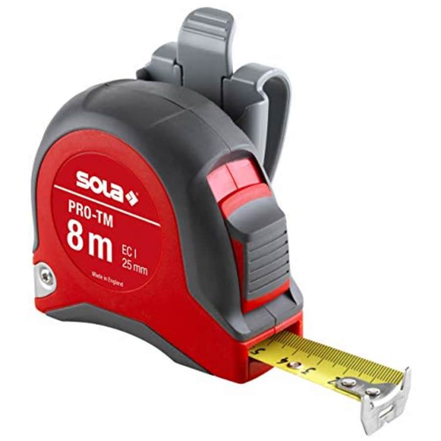 Sola PRO-TM Tape Measure 8 m for $56 Sola PRO-TM Tape Measure 8 m for $56