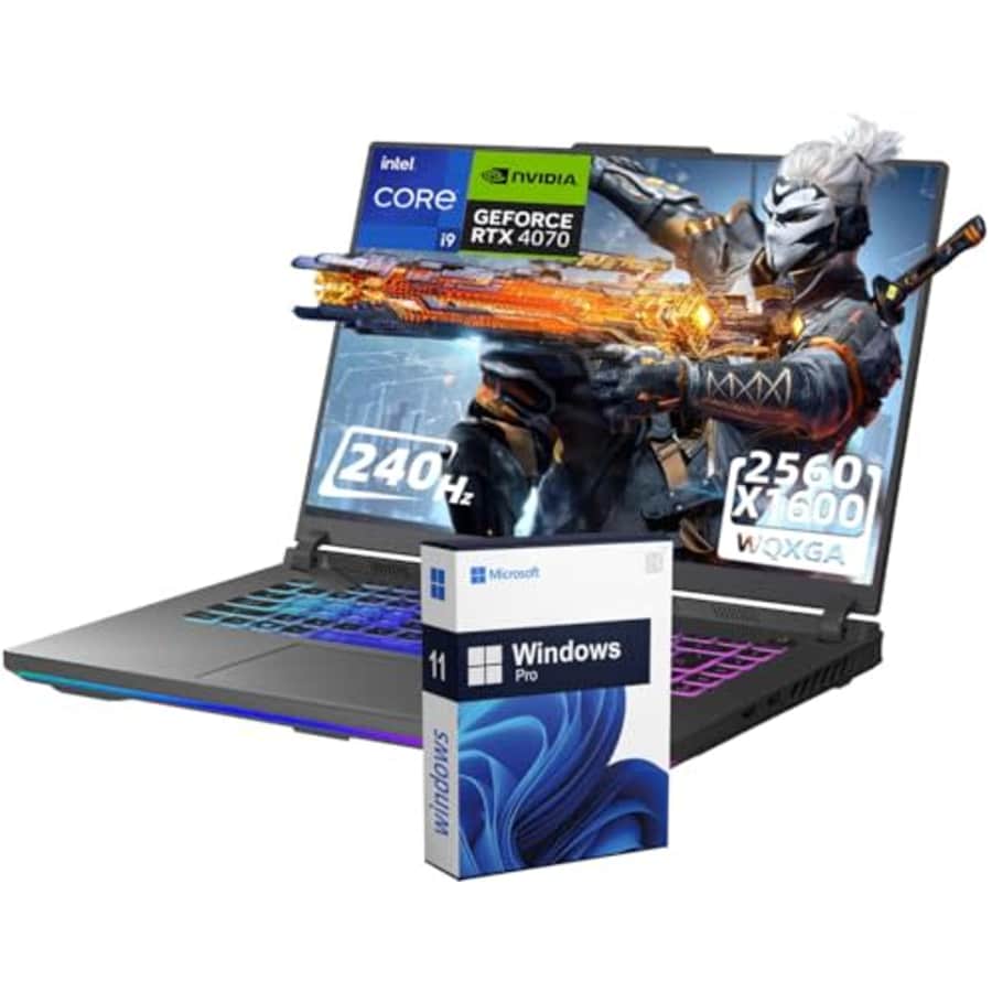 ASUS ROG Strix G16 16" 240Hz Gaming Laptop Intel-i9-14900HX(24 cores), NVIDIA GeForce RTX 4060, for $1,809 ASUS ROG Strix G16 16" 240Hz Gaming Laptop Intel-i9-14900HX(24 cores), NVIDIA GeForce RTX 4060, for $1,809