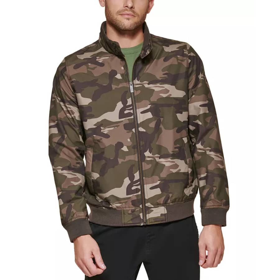 Club Room Men's Regular-Fit Bomber Jacket for $26 Club Room Men's Regular-Fit Bomber Jacket for $26