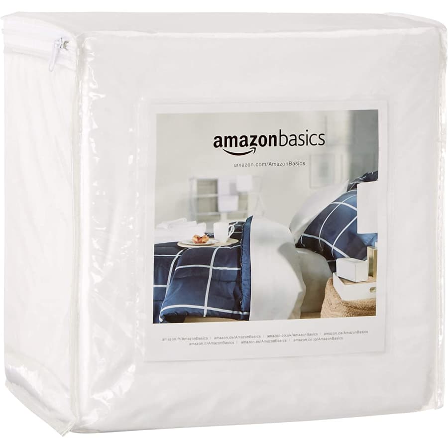 Amazon Basics Twin XL Waterproof Mattress Protector for $8