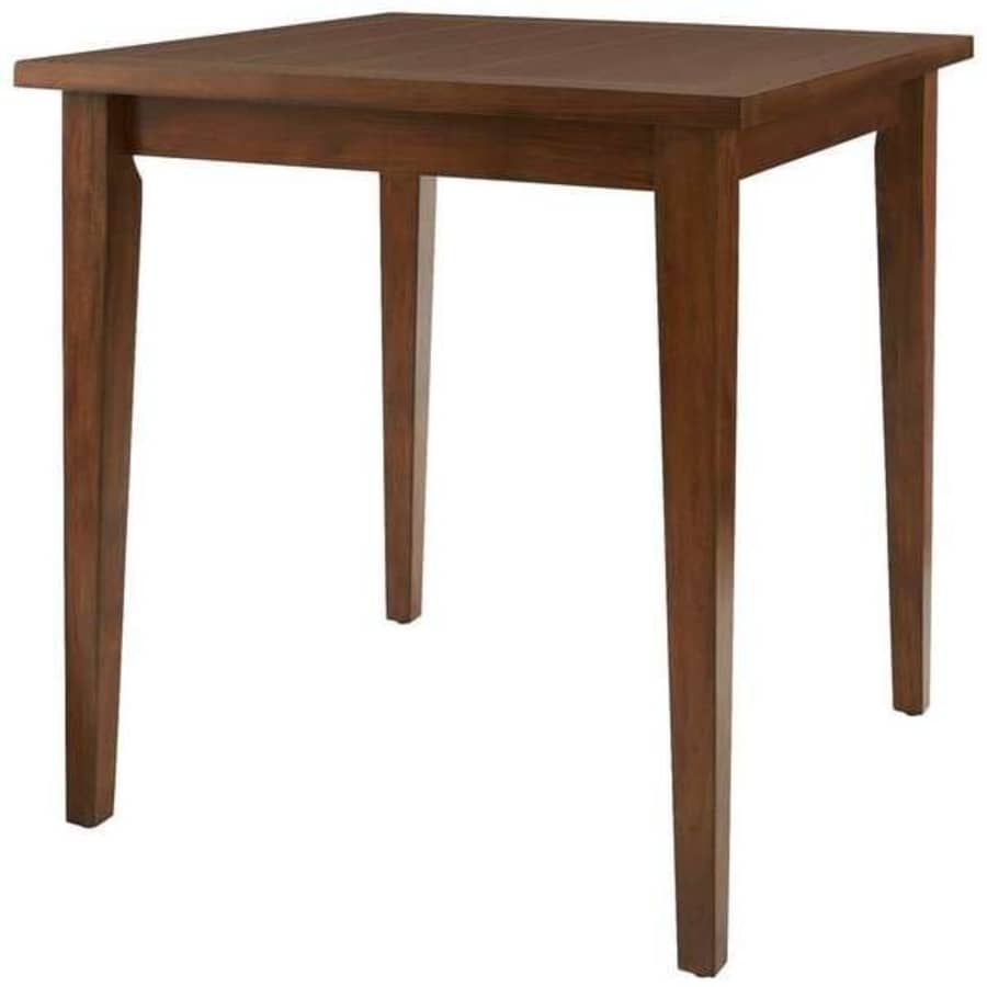 StyleWell 36" Square Wood Bar Table for $140 StyleWell 36" Square Wood Bar Table for $140
