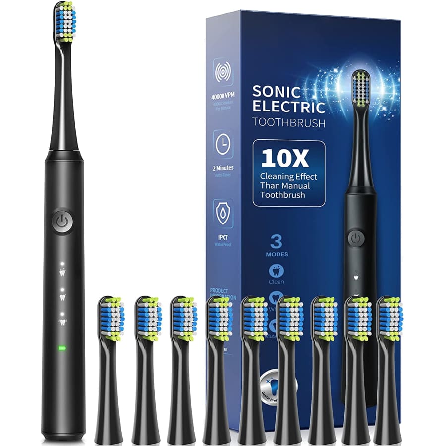 Adults' Sonic Electric Toothbrush for $10 Adults' Sonic Electric Toothbrush for $10