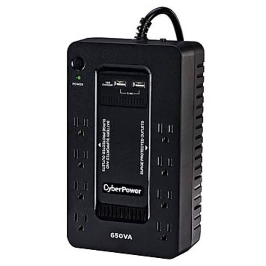 Cyberpower 650VA 8-Outlet Battery Backup UPS for $50 Cyberpower 650VA 8-Outlet Battery Backup UPS for $50