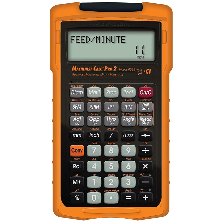 Calculated Industries Machinist Calc Pro 2 Calculator for $79 Calculated Industries Machinist Calc Pro 2 Calculator for $79