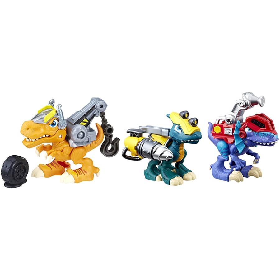 Playskool Chomp Squad 3-Piece Dino Bundle for $19