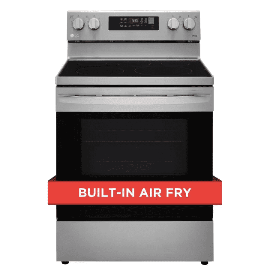 LG 6.3 Cu. Ft. Smart Freestanding Electric Convection Range for $900 LG 6.3 Cu. Ft. Smart Freestanding Electric Convection Range for $900