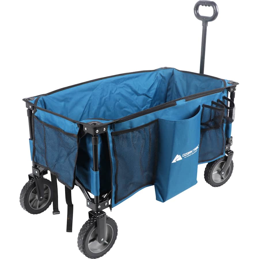 Ozark Trail Quad Folding Wagon for $45 Ozark Trail Quad Folding Wagon for $45