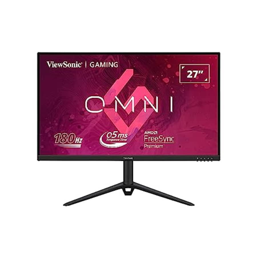 ViewSonic Omni VX2728J 27 Inch Gaming Monitor 165hz 0.5ms 1080p IPS with FreeSync Premium, Advanced for $135