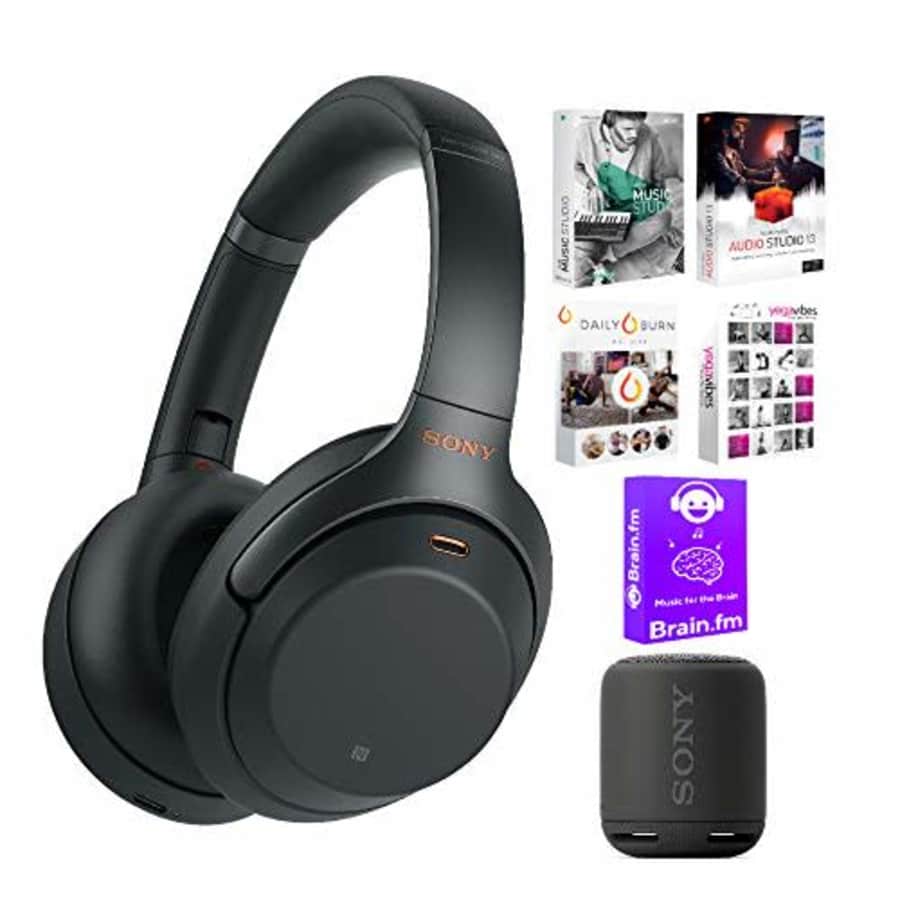 Sony WH1000XM3/B Wireless Noise-Canceling Headphones (Black) Bundle with SRSXB10 Portable Bluetooth for $348 Sony WH1000XM3/B Wireless Noise-Canceling Headphones (Black) Bundle with SRSXB10 Portable Bluetooth for $348