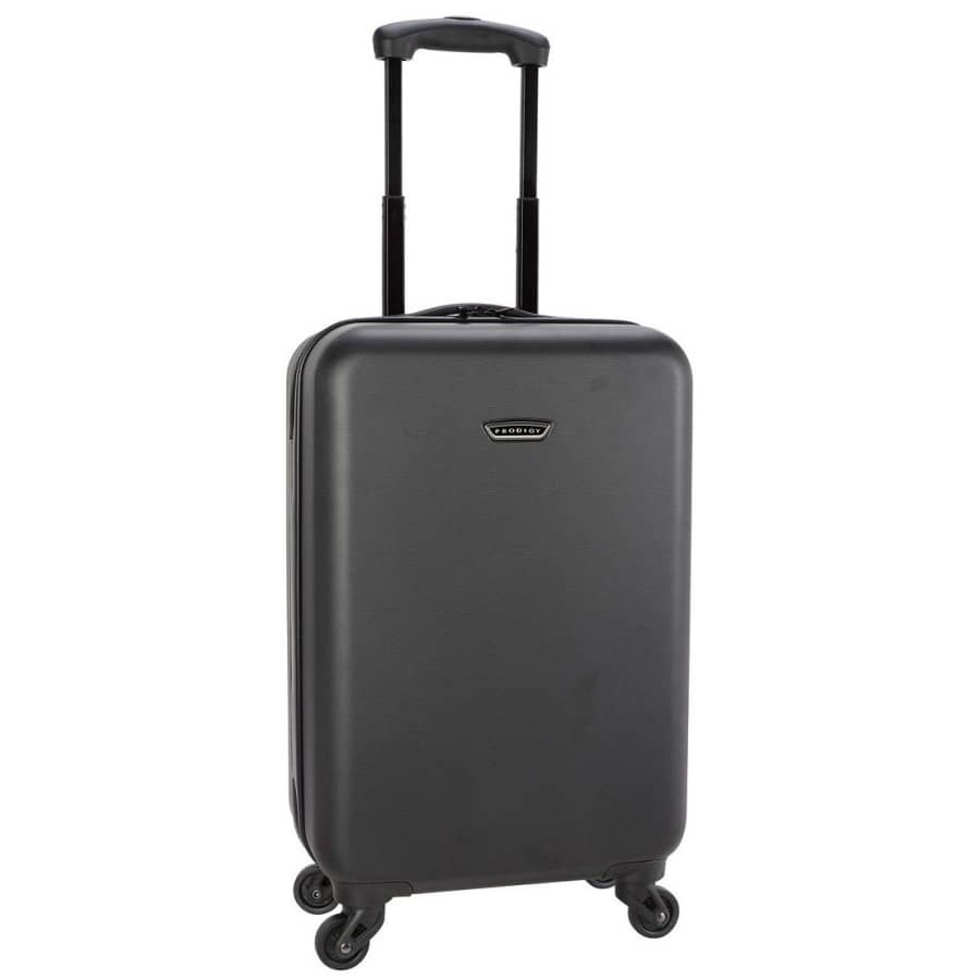 Prodigy Luggage Resort 20" Hardside Spinner Luggage for $40