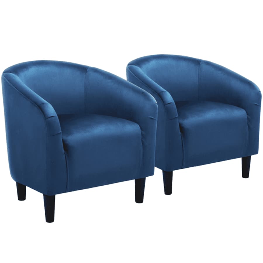 Easyfashion 2-Piece Tub Chair Set for $121