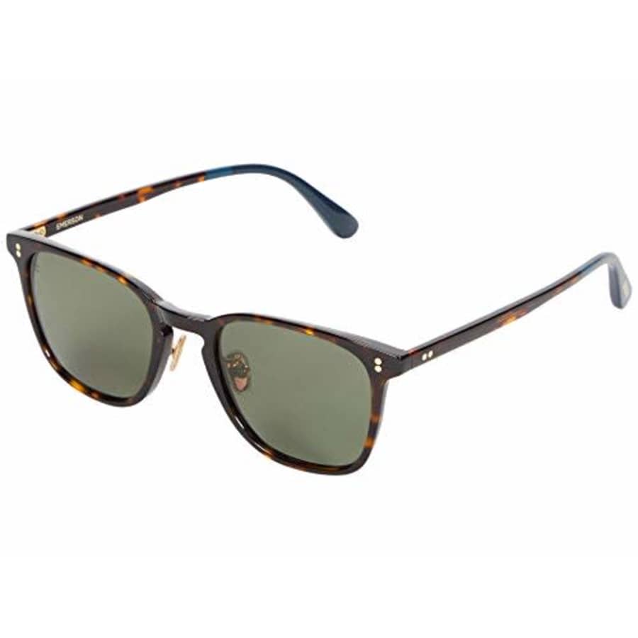 TOMS Polarized Square Sunglasses, Dark Tortoise, 51-21-147 for $178
