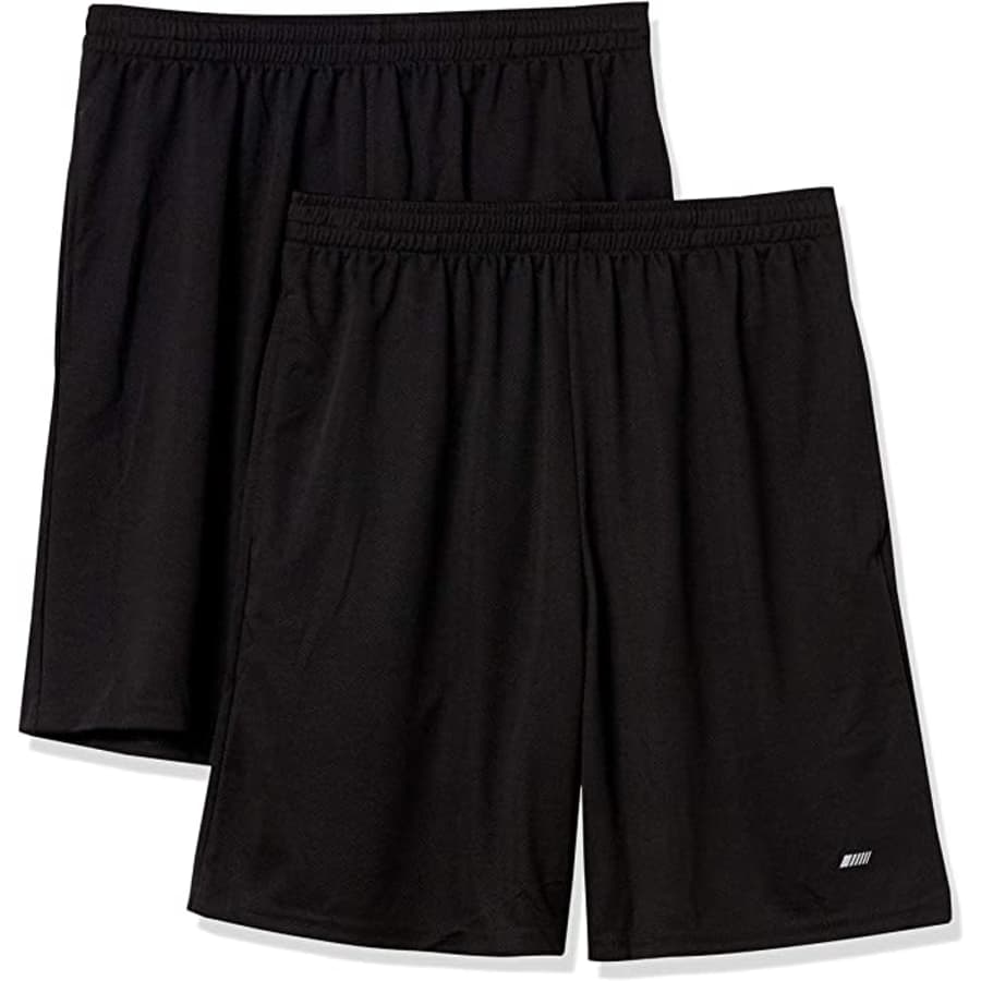 Amazon Essentials Men's Performance Shorts 2-Pack for $19 Amazon Essentials Men's Performance Shorts 2-Pack for $19