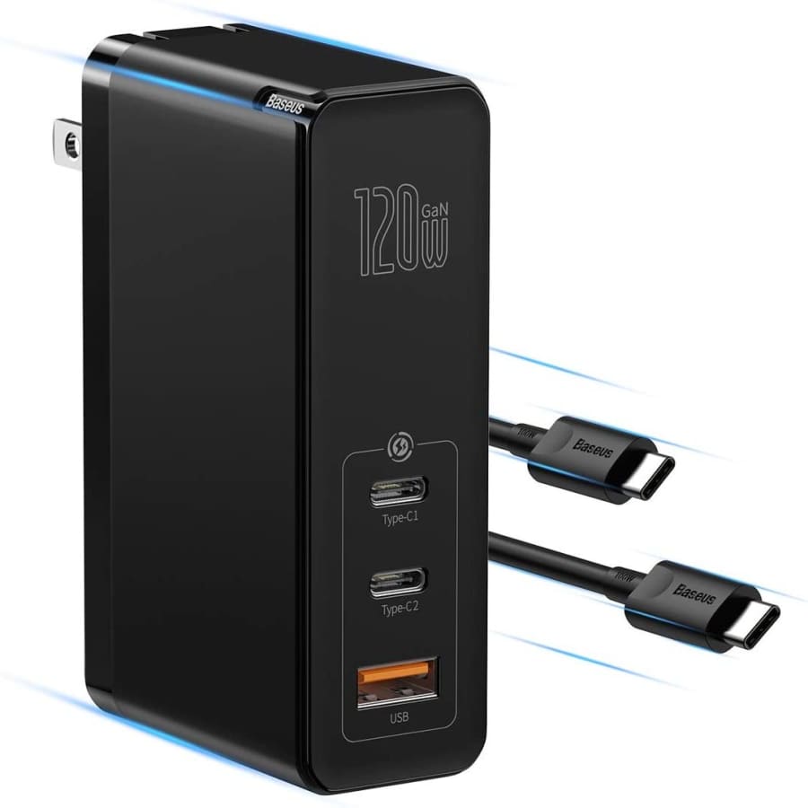 Baseus 120W GaN USB-C Wall Charger for $30 Baseus 120W GaN USB-C Wall Charger for $30