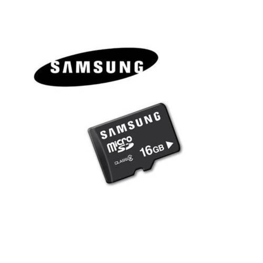 Samsung 16gb Micro SD HC Class 2 Memory Card for $14