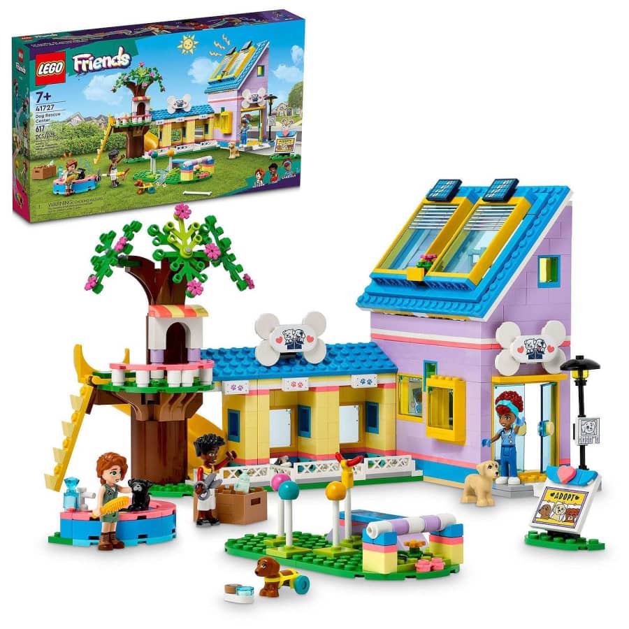 LEGO Friends Dog Rescue Center Building Toy Set for $36