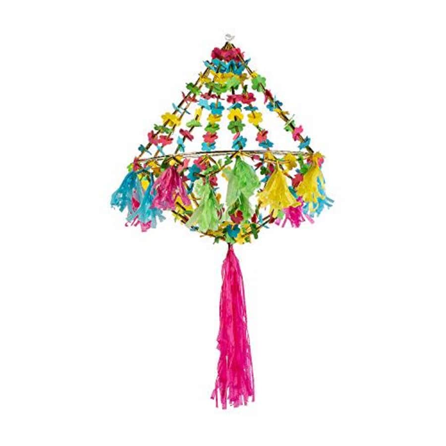 Fun Express Luau Tropical Chandelier - Hanging Party Decor and Supplies - 1 Piece for $26