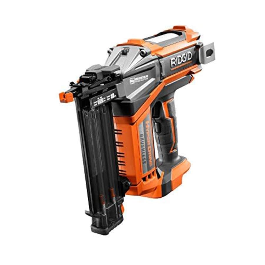 Ridgid ZRR09890B HYPERDRIVE 18-Volt 18-Gauge 2-1/8 in. Brushless Brad Nailer (Bare Tool) (Renewed) for $147