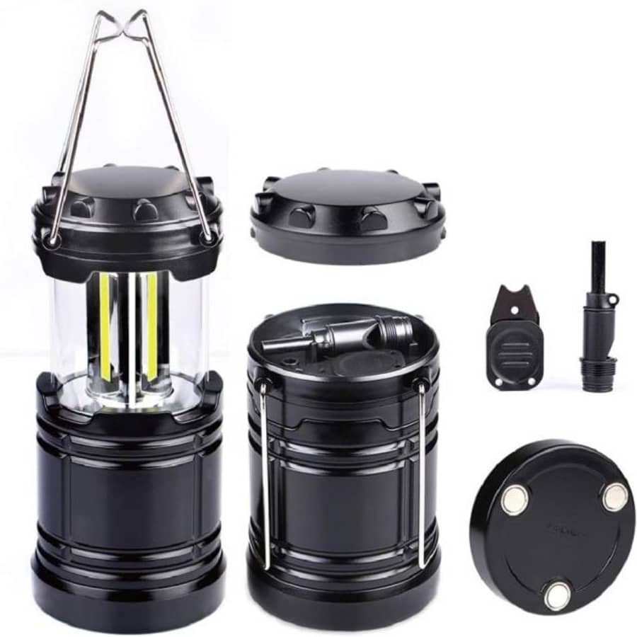 LED Camping Lantern w/ Fire Starter for $8