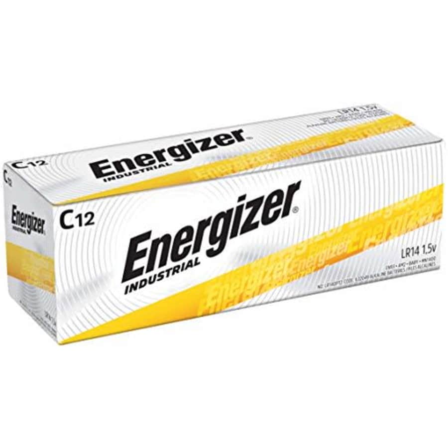 Energizer++Industrial++C++Alkaline++Batteries++12+pk+Boxed for $19