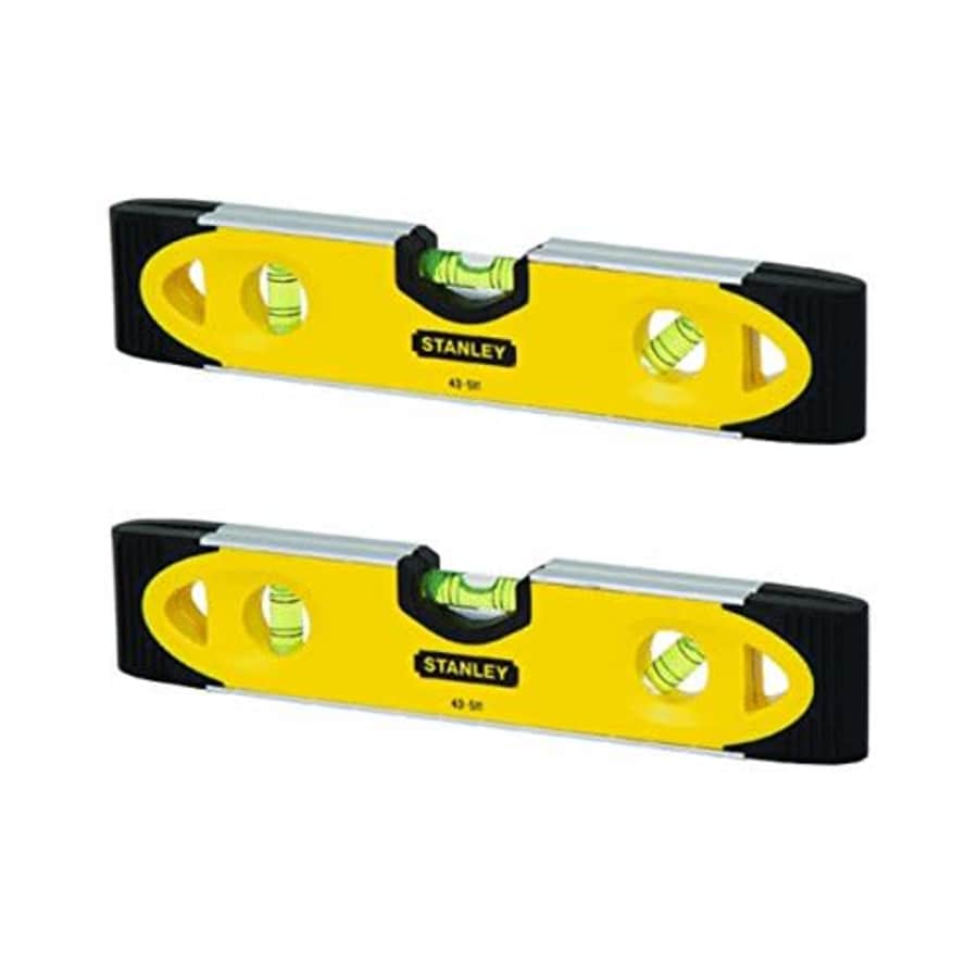 Stanley Tools Stanley 43-511 Magnetic Shock Resistant Torpedo Level NIP (2 Pack) for $19