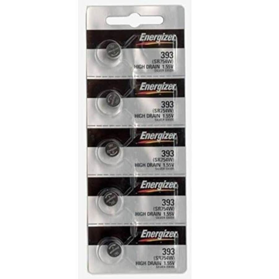 25 393 Energizer Watch Batteries SR754W Battery Cell for $12